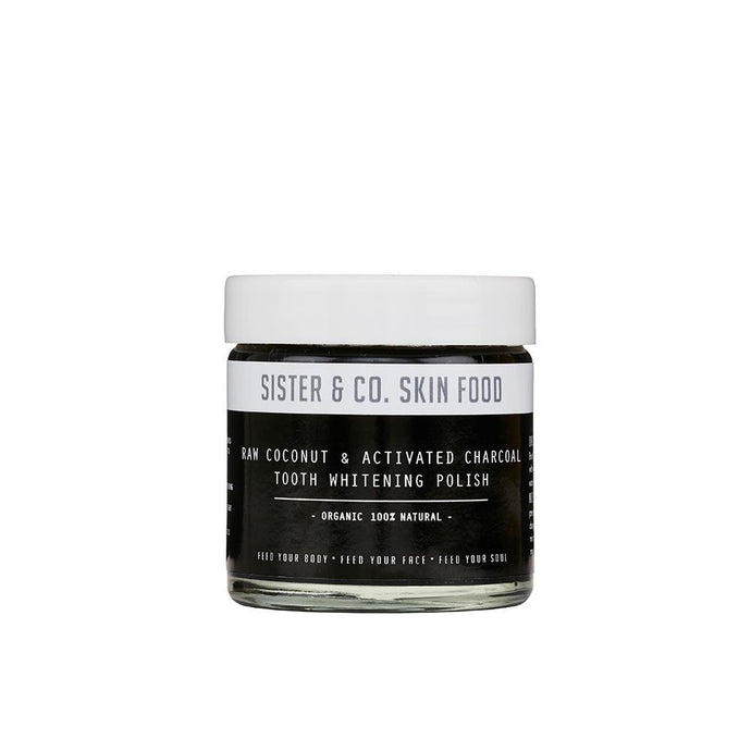 Tooth Whitening Polish: Raw Coconut + Charcoal